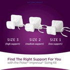 Poise Impressa Bladder Supports Sizing Kit 1 Each Size 1  2  3     Total 3 Count