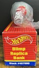 Hot Wheels Blimp Replica Bank Limited Edition Die Cast Metal Bank 1997 Nib