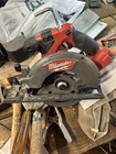 Milwaukee Fuel Brushless Circular Saw  Brushless Motor  Red gray black