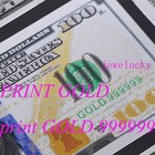 1 2 5 10 20 50 100 Us Dollar Silver Banknotes 7pcs set Commemorative Gift Cards