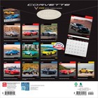 Corvette Official   2026 12x24  Square Wall Calendar   Plastic-free