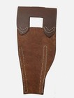 Ww1 French Lebel 1890 93-1915 Rifle Bayo Carry Leather Frog-brown  replica 