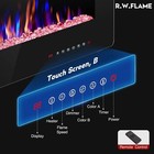 30  Electric Fireplace Recessed Insert Or Wall Mounted Standing Electric Heater