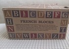Uncle Goose Wooden  Language French Blocks Hand Crafted Made In The Usa-new