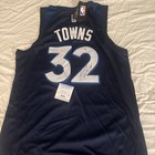 Karl Anthony Towns Signed Autographed Minnesota Timberwolves Jersey Psa Cert