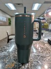 Hydrojug Travel Tumbler 40oz Insulated With Straw Pine