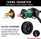 Fishing Line Spooler With Unwinding Function  Versatile Spooling Station Both