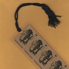 Wildlife Conservation  The Buffalo - Vintage Set Of 5 Stamps Bookmark Unique 
