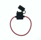 5pack 14gauge Inline Atc Fuse Holder 10amp Fuse With Cover New Car Truck Install