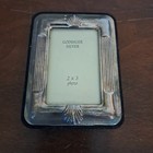 Godinger Silver Plated Photo Picture Frame 4x6 Photo Frame 2x3 Mini Frame
