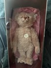 Vintage Steiff Teddy Rose 1925 Lmtd Pink Mohair Bear 15    Growler W box   Cert 