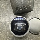 Sony Vcl 0637h Black Wide Conversion X0 6 Wide Conversion Lens Mint