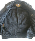 Genuine Harley Davidson Biker Motorcyle Leather Vest Jacket Black Large