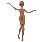 1 3 Bjd Doll Tan Skin Customized Black Doll Body 60cm 24inches Ball Jointed S   