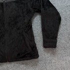 The North Face Women   s Fleece Osito Jacket Black Sz Medium Black Hooded Full Zip