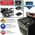 Whirlpool Stove Protectors  Custom Cut To Fit Your Stove  Lifetime Warranty