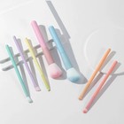 A Full Set Of Makeup Tools Including 7 Colored Makeup Brushes  Loose Powder  Con