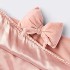 Cloud Island Velvet Satin Pink Bow Security Blanket Baby Toy Lovey Target