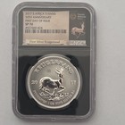 2017 South Africa 1 Rand  999 Silver Krugerrand 50th Anniv Ngc Sp70 Fdoi