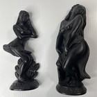 Hip Original Hawaiian Hula Dancers  f22and  f21tiki Decor Made In Hawaii Vintage