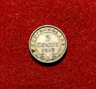 Newfoundland 1919 C 5 Cents Silver Coin Km 13 T3078