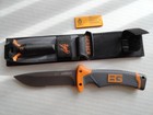 Gerber Bear Grylls Ultimate Survival Knife Partially Serrated Or Plain Edge