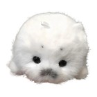 Cute Baby Seal Plush Toys  12cm Realistic White Ocean Animal Stuffed