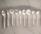 Newness 9 Pcs Cooking Utensils Set  304 Stainless Steel Kitchen Utensils Set Euc
