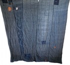 A Large Indigo Boro Cotton Kaya  mosquito Net   Japanese Vintage Fabric  Boro