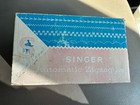Box   Manual Only 1957 Singer Zigzagger 4 Stitch Pattern Controls  161157