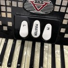 Vintage Excelsior Accordion Piano Mother Of Pearl Keys W  Case Model 305n Italy