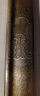 Ww1 Imperial German Saxon Lionhead Artillery Sword Blued Scabbard Engraved Blade
