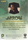 2015 Cryptozoic Arrow Season 2 Characters Trading Card  cb3 Nyssa Al Ghul