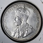 1936 Canada Silver One Dollar Au bu E399 Akreb
