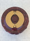 Vintage Turnit Mfg Co Poker Chip   Cards Caddy 1950s Marbled Bakelite With Chips