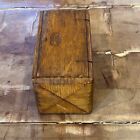 Singer Sewing Machine Joint Puzzle Storage Oak Box W attachments Patent 1889