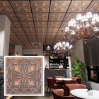 Ceiling Tiles Faux Tin Embossed Decor Wall Panel Pl10 Rustic Copper 10pcs lot