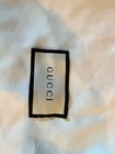 Gucci White Drawstring Shoe Dust Covers  Shoe Storage Bags Set Of 2