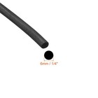 Uxcell Foam Rubber Weather Seal Strip  6mm 15 64   Diameter 8 6mmx8m  Black