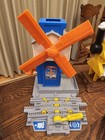 Fisher Price Geotrax Buildings Water Tower Windmill Pipeworks Gas Station Lot  4