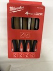 Milwaukee Beveled Edge Chisel Set 4pc - 6mm   12mm   19mm   25mm - 4932479897