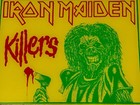 Vintage Iron Maiden Killers - Carnival Mirror Glass In Original Frame 10    X 8   