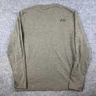 Kuiu Ultra Merino 120 Lt Ls Crew Olive Mens Large Hunting Base Layer Shirt