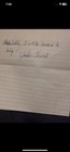 Jackie Sherrill Signed Alabama Crimson Tide Football Crimson Tide Legend  Bama 