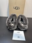 Women s Shoes Ugg Scuffette Ii Silkee Suede Slide Slippers 5  Thunder Cloud Grey