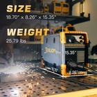 5-in-1 Pro Mig tig stick cut Aluminum Welder  110 220v Dual  Spool Gun Ready