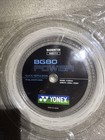 New  Yonex Bg80 Power Bg 80 P-2  200m 656ft  Badminton String Reel  White  Japan