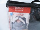 Skip Hop Stroll   Go Three Season Footmuff 2-in-1 Infant To 12 Months Black
