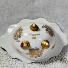 Pate De Limoges Hand Painted Porcelain Gold Dish Made In France Victorian Gold
