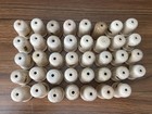 New  Wooden Thimbles With Holes At Top For Crafting Painting Lot Of 39 Thimbles
